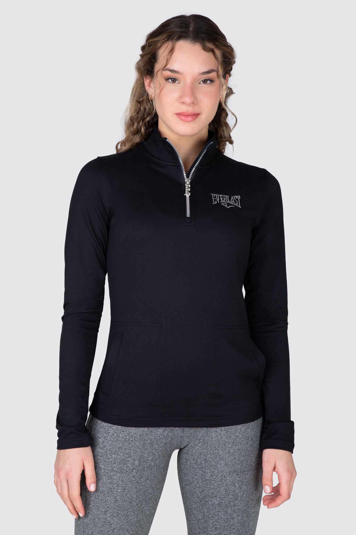 POLERA FITFUL NEGRA EVERLAST