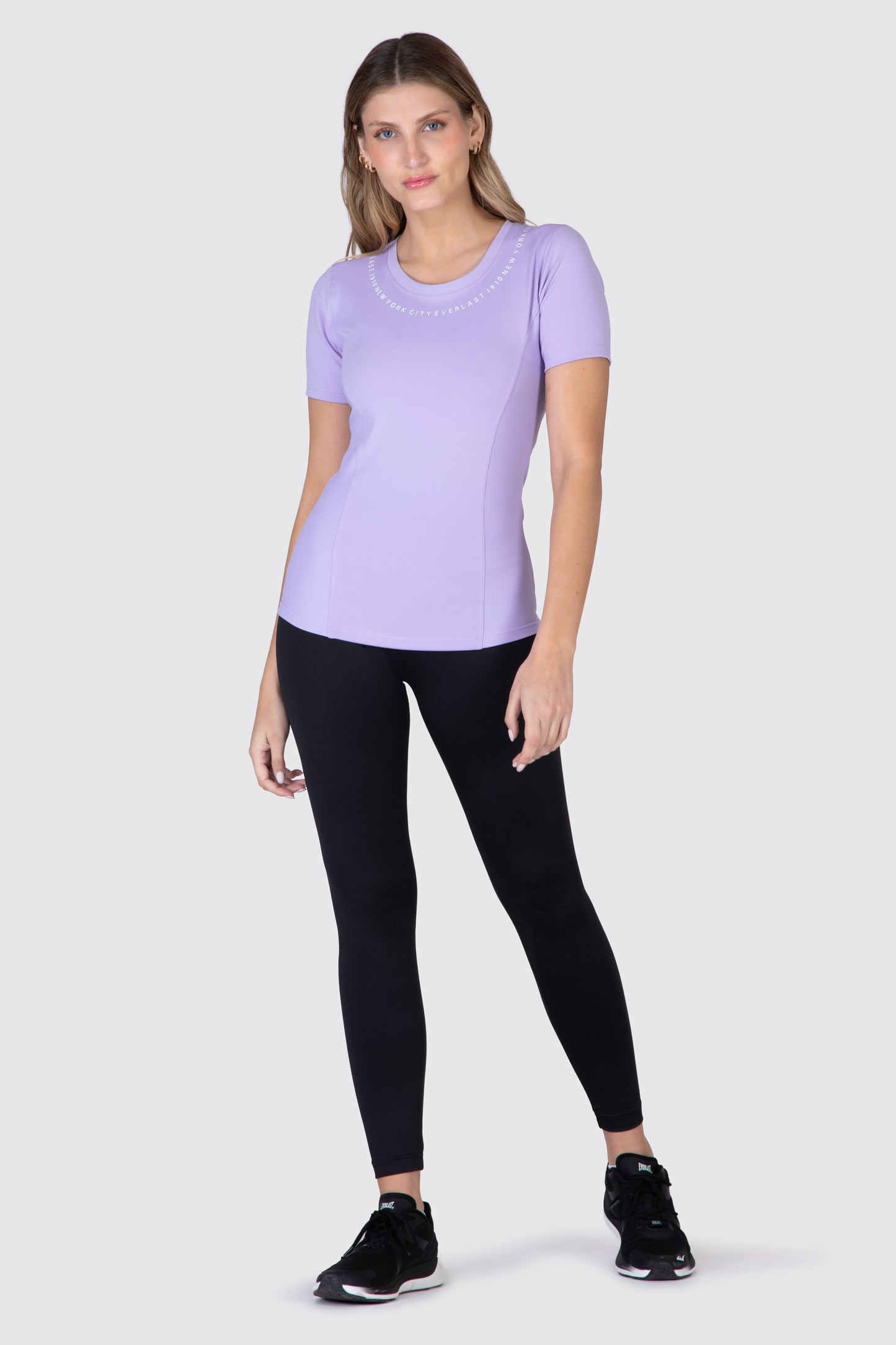 POLERA MC LILA POCKET EVERLAST