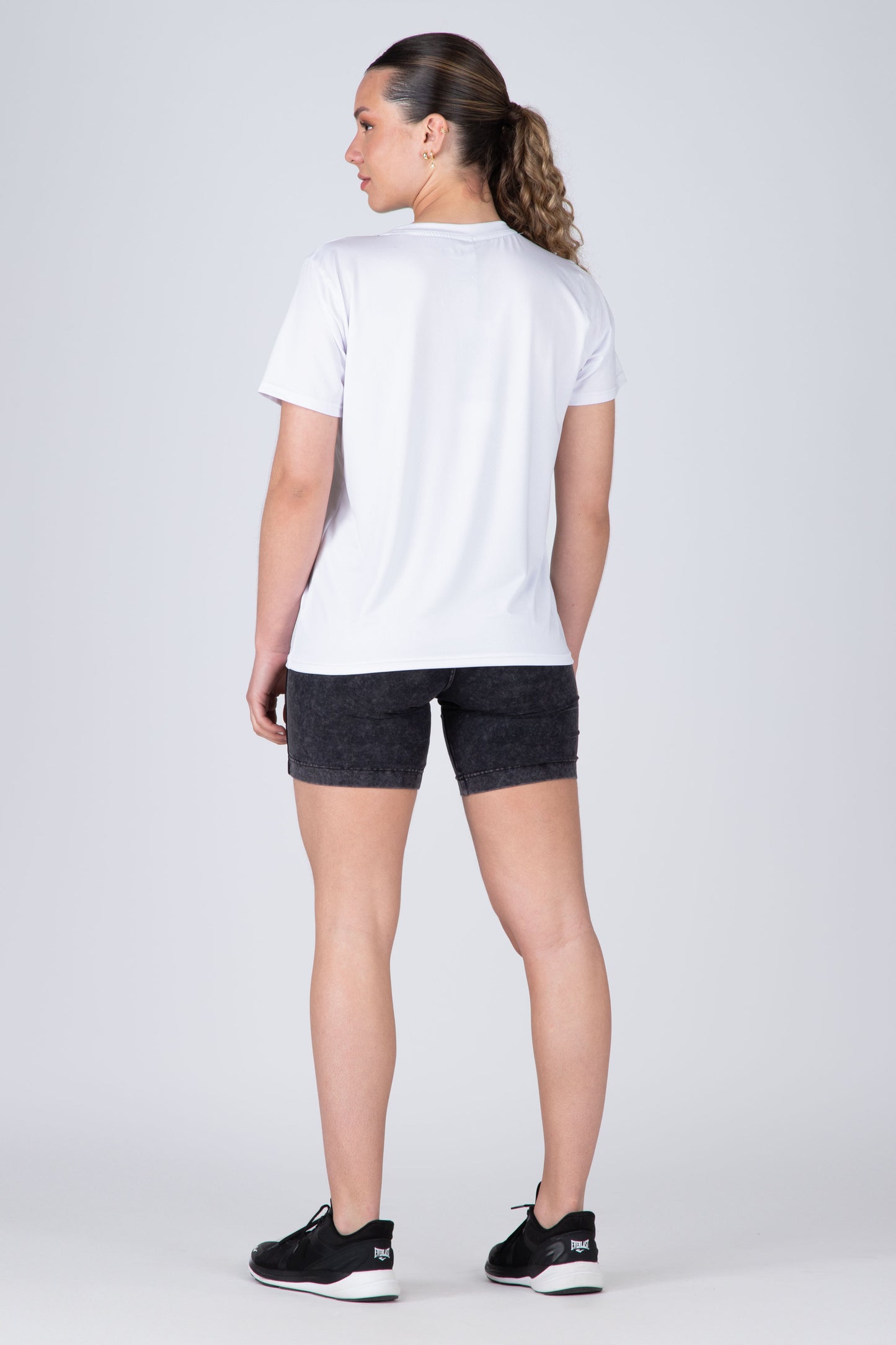 POLERA MC UNIQUE BLANCA EVERLAST