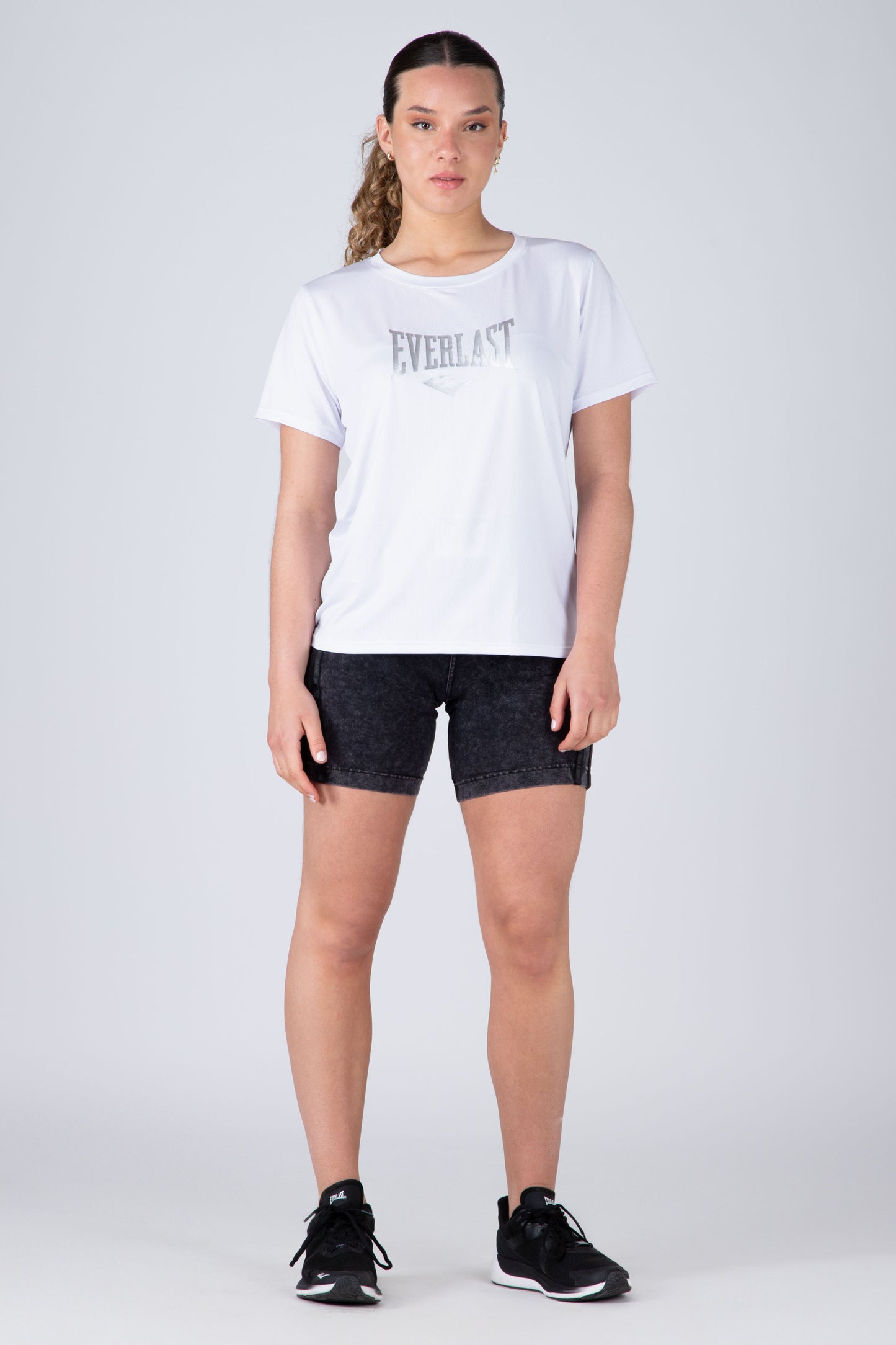 POLERA MC UNIQUE BLANCA EVERLAST