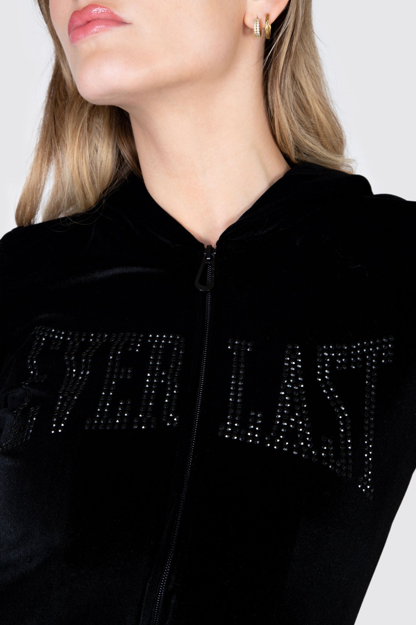 CHAQUETA TERCIOPELO MALIBU NEGRA EVERLAST
