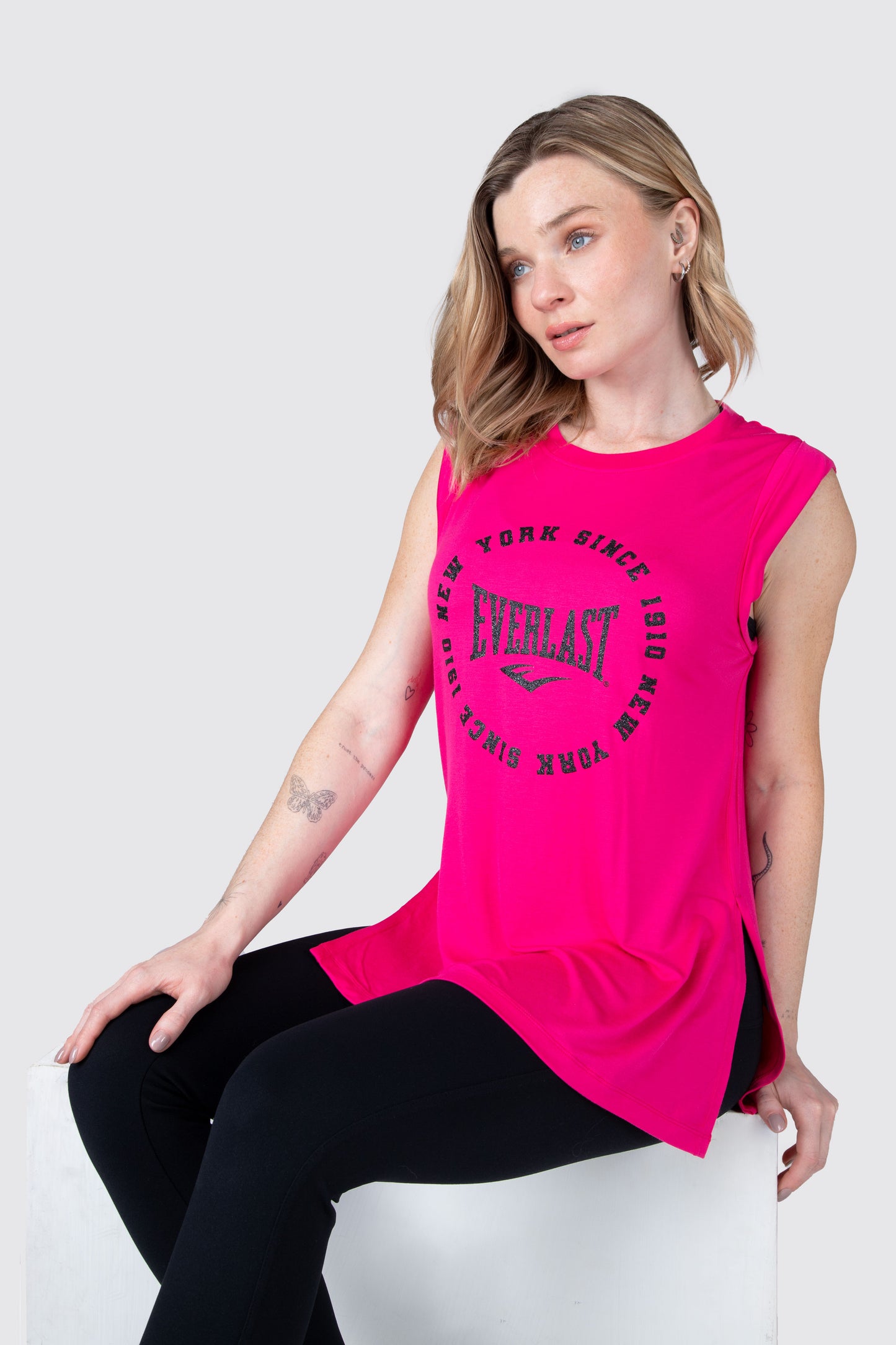 POLERA SM COZUMEL GUINDA EVERLAST