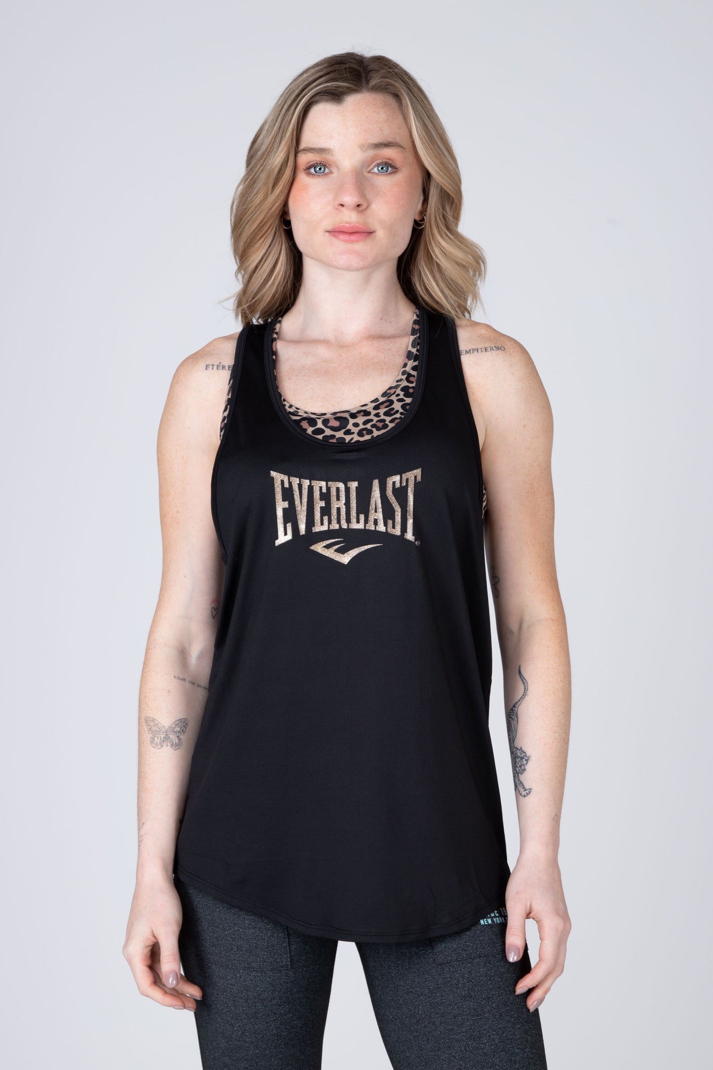 POLERA TANK TANZANIA BLACK EVERLAST