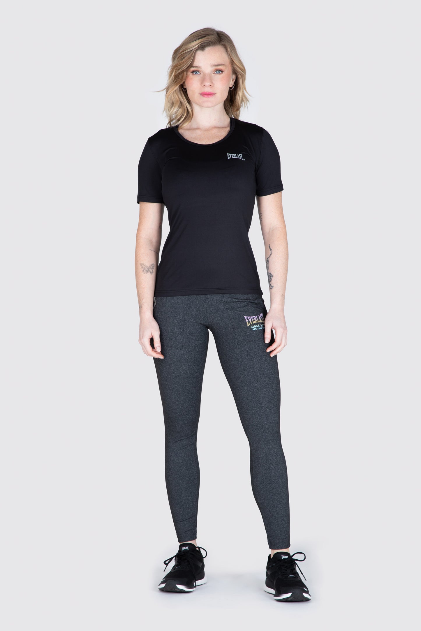 POLERA MC NEGRA MONACO EVERLAST