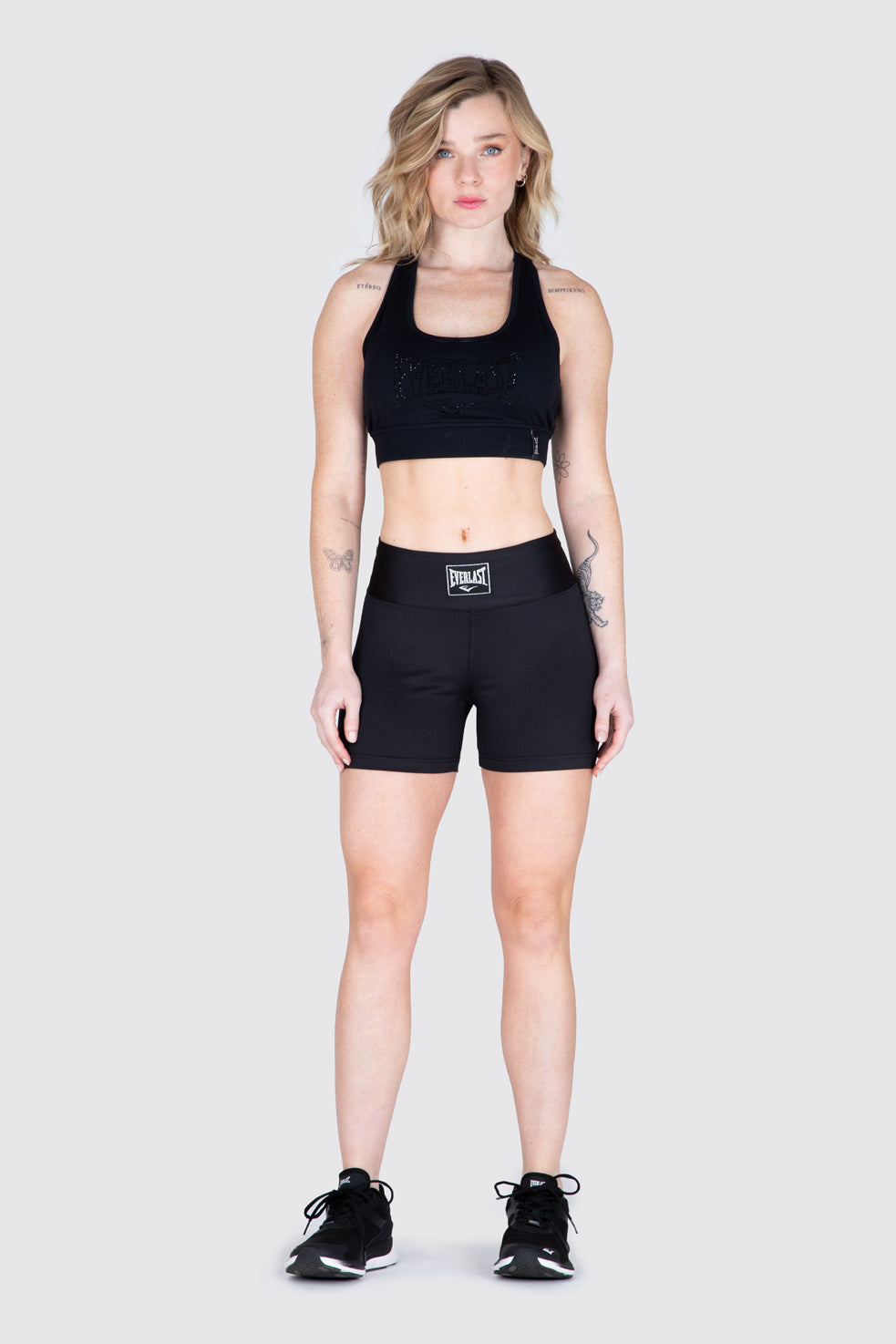 LEGGING SHORT NEGRO EVERLAST