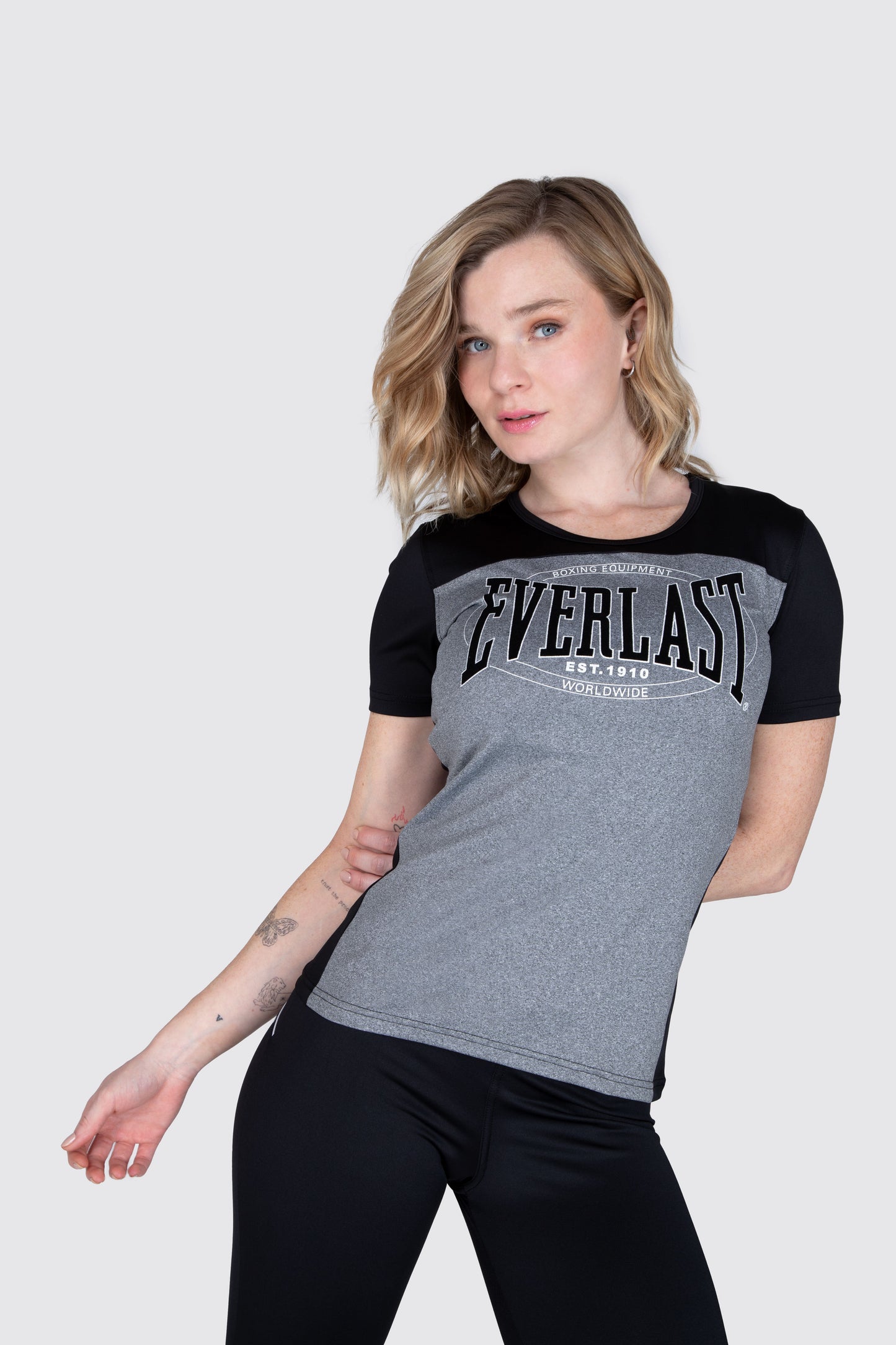 POLERA MC CHARCOAL EVERLAST