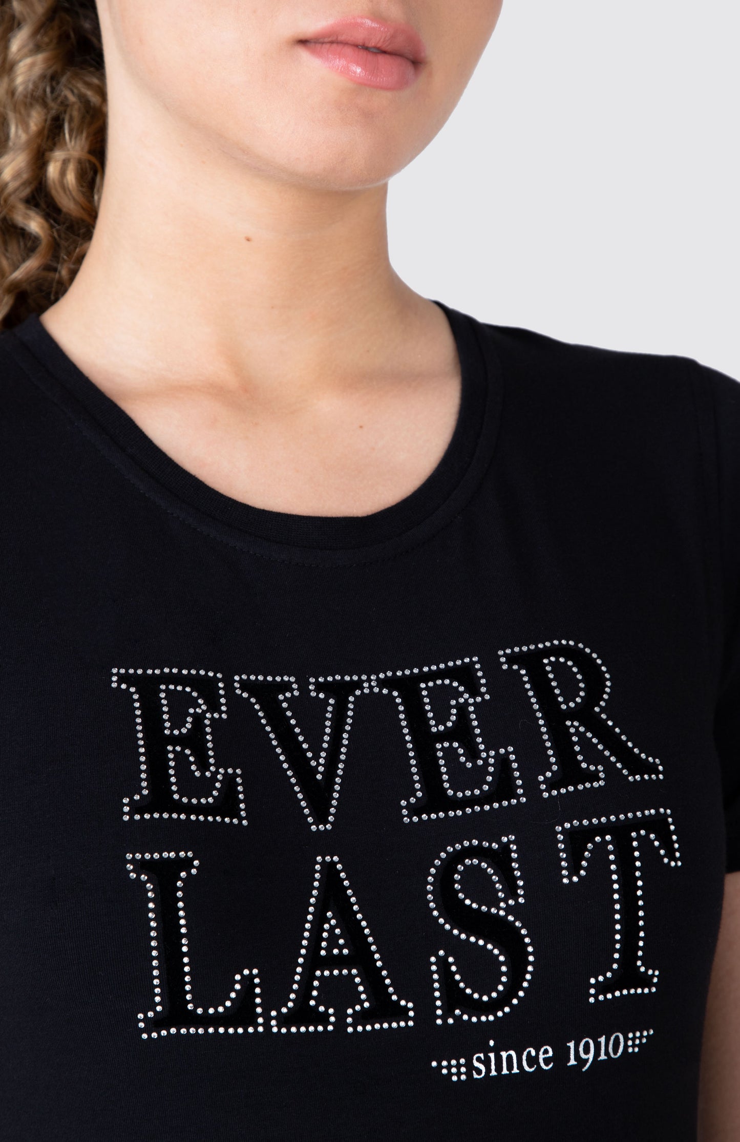 POLERA MC NEGRA QUARTER EVERLAST