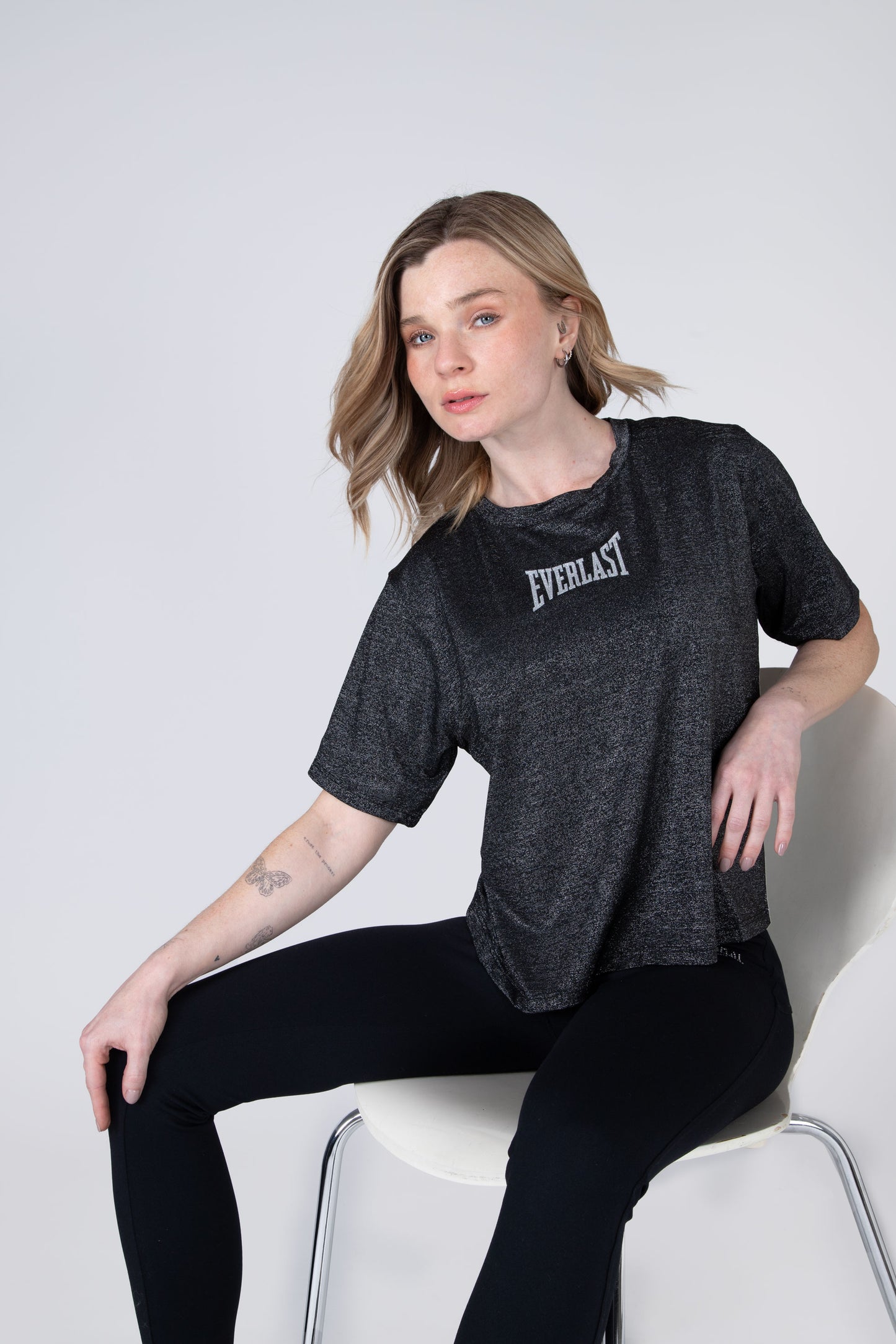 POLERA MC INSTITUTE NEGRA EVERLAST