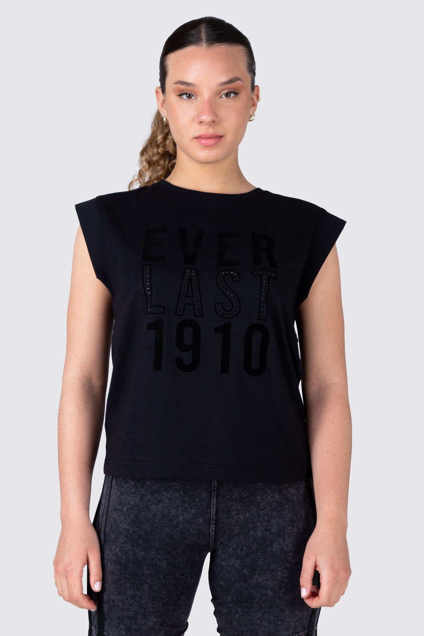 POLERA SM GLOVES NEGRA EVERLAST