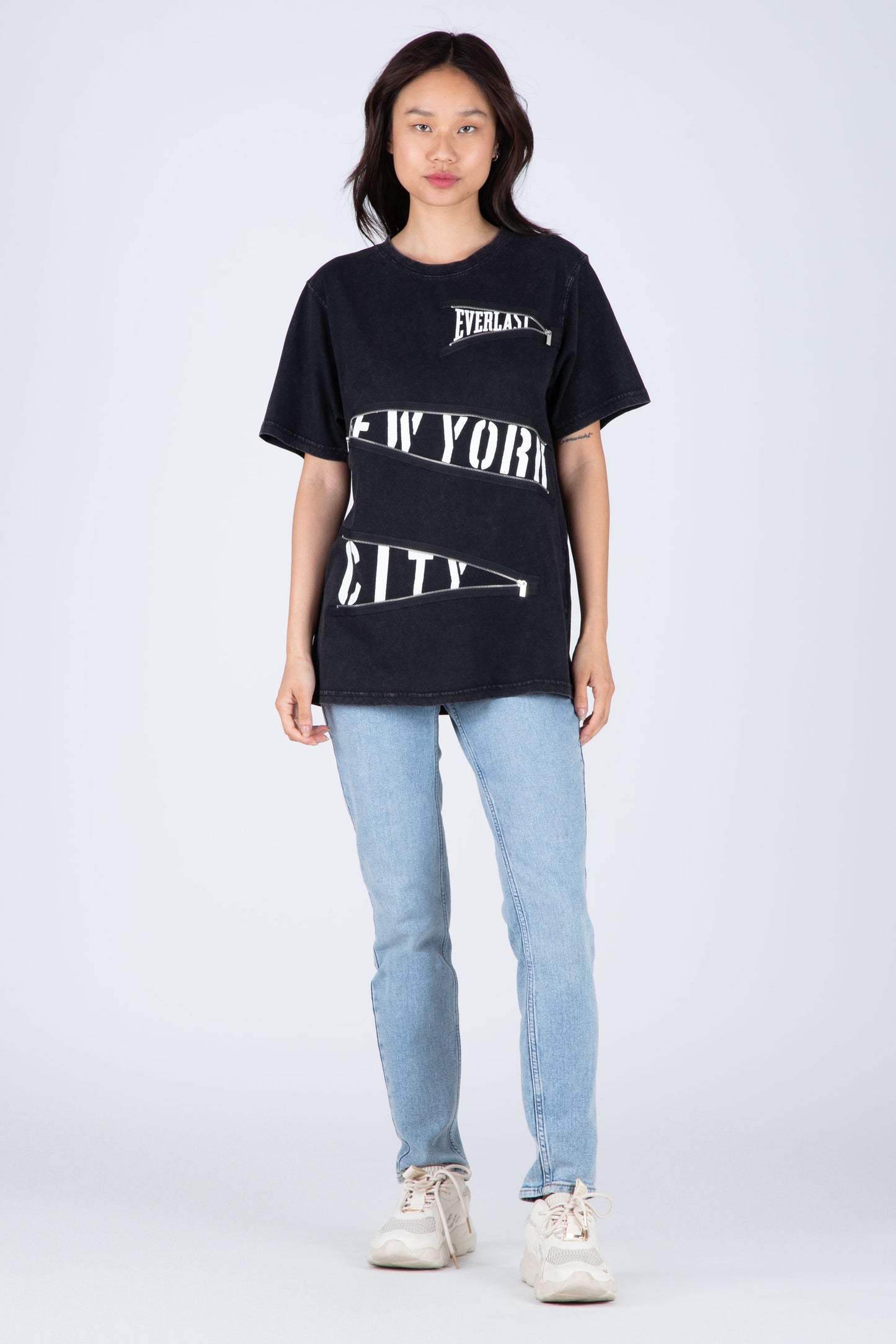 POLERA MC TRIPOLI DARK GREY EVERLAST