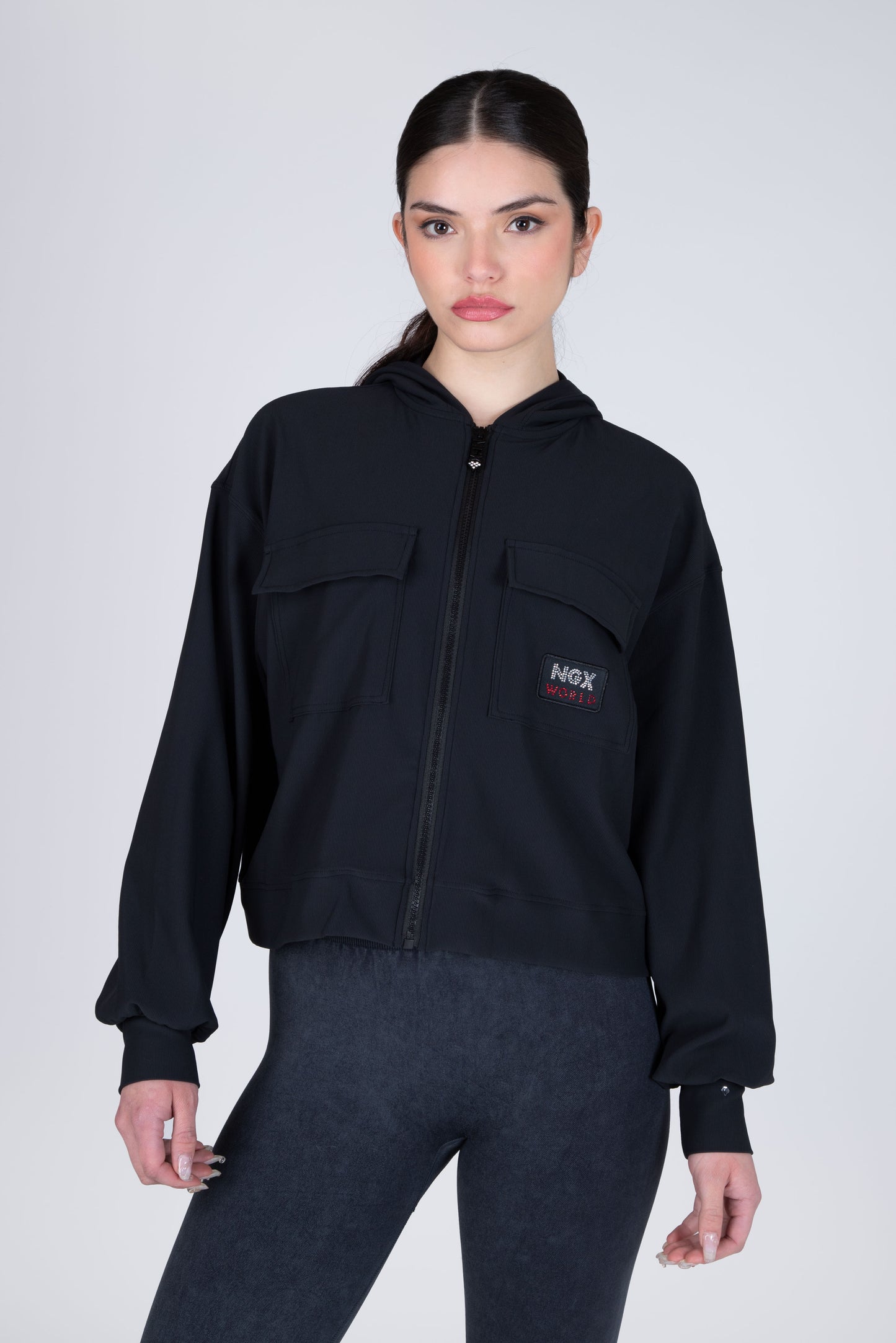 CHAQUETA MECHANIC NEGRA NGX