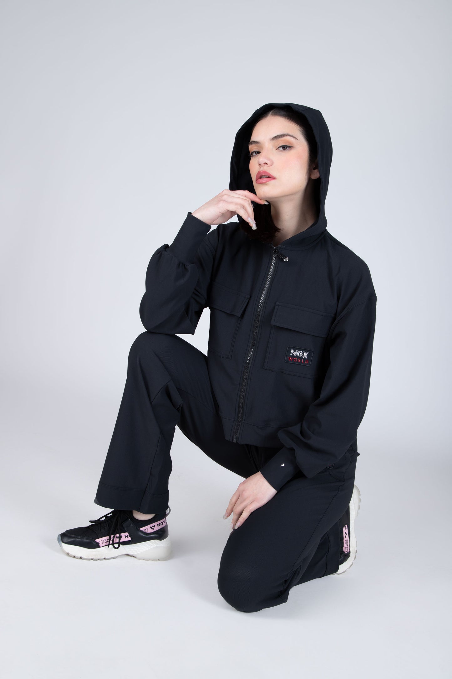 CHAQUETA MECHANIC NEGRA NGX