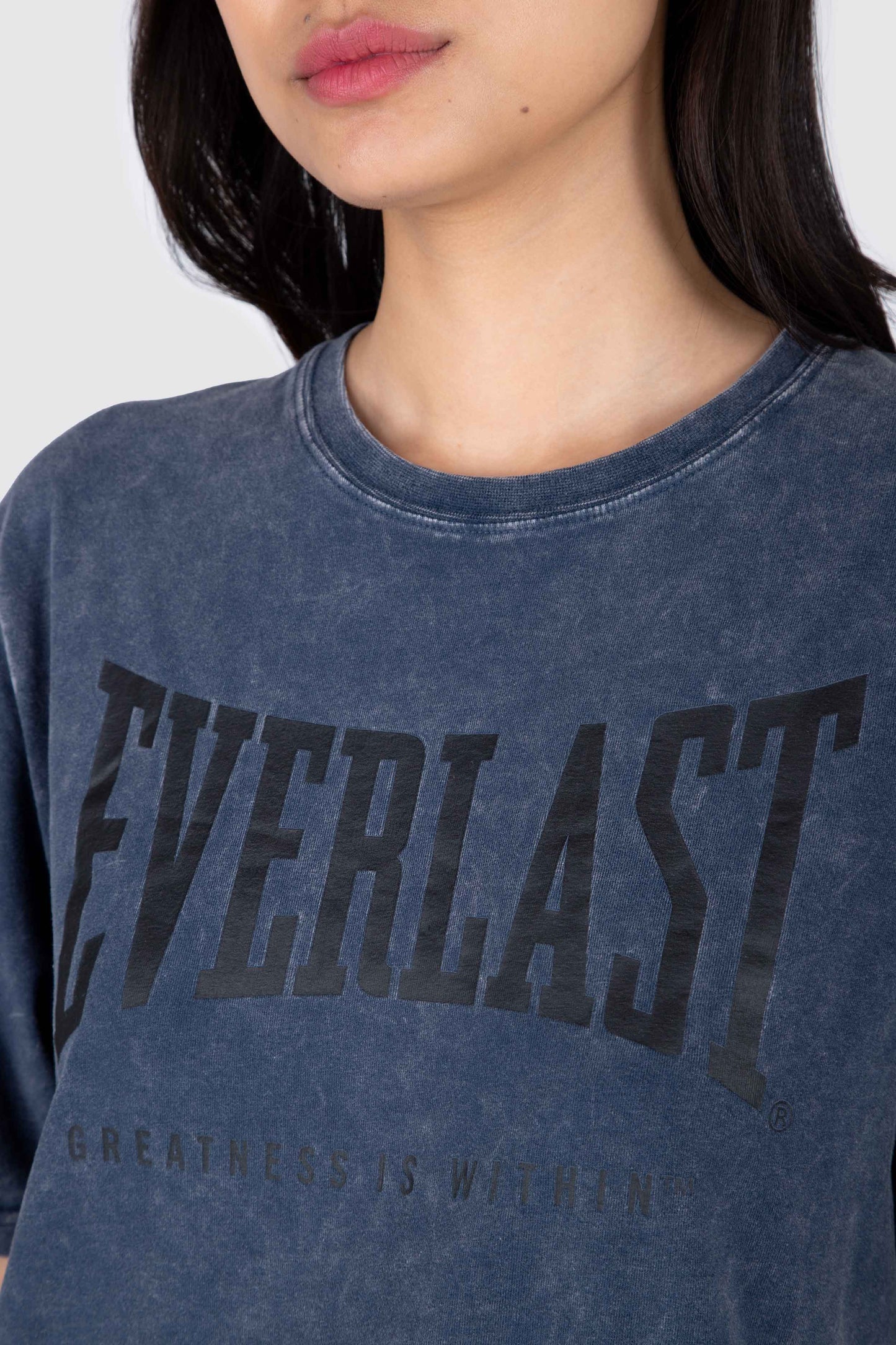 POLERA MC BURNING DENIM EVERLAST