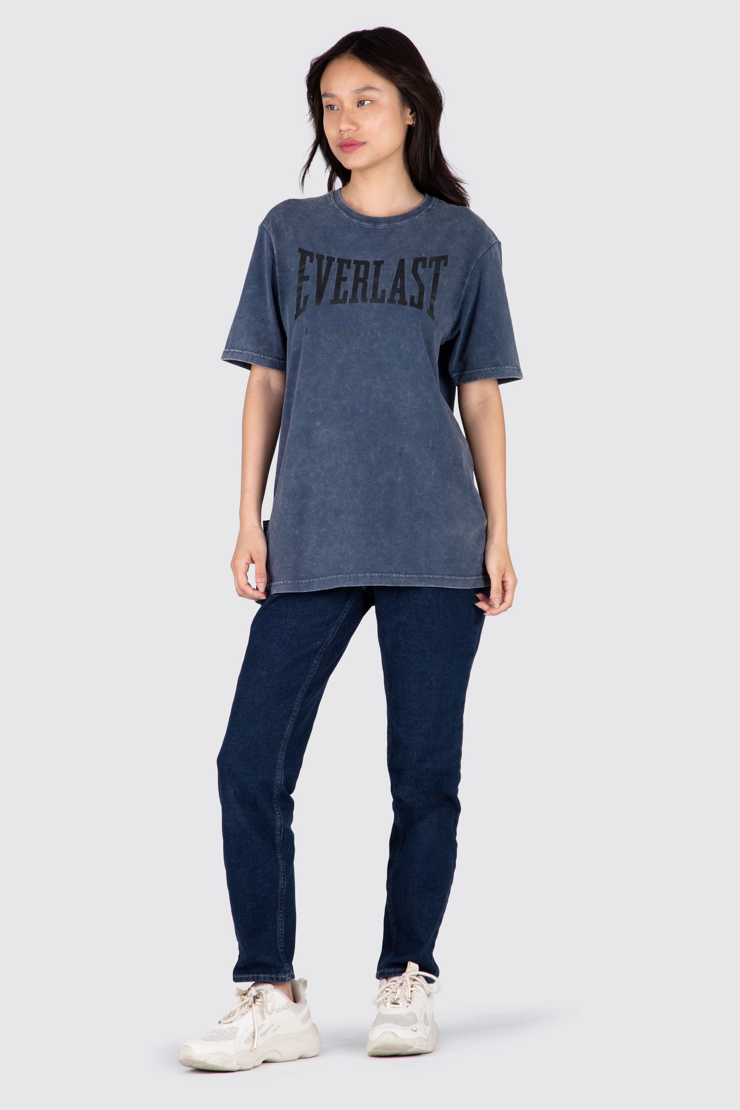 POLERA MC BURNING DENIM EVERLAST
