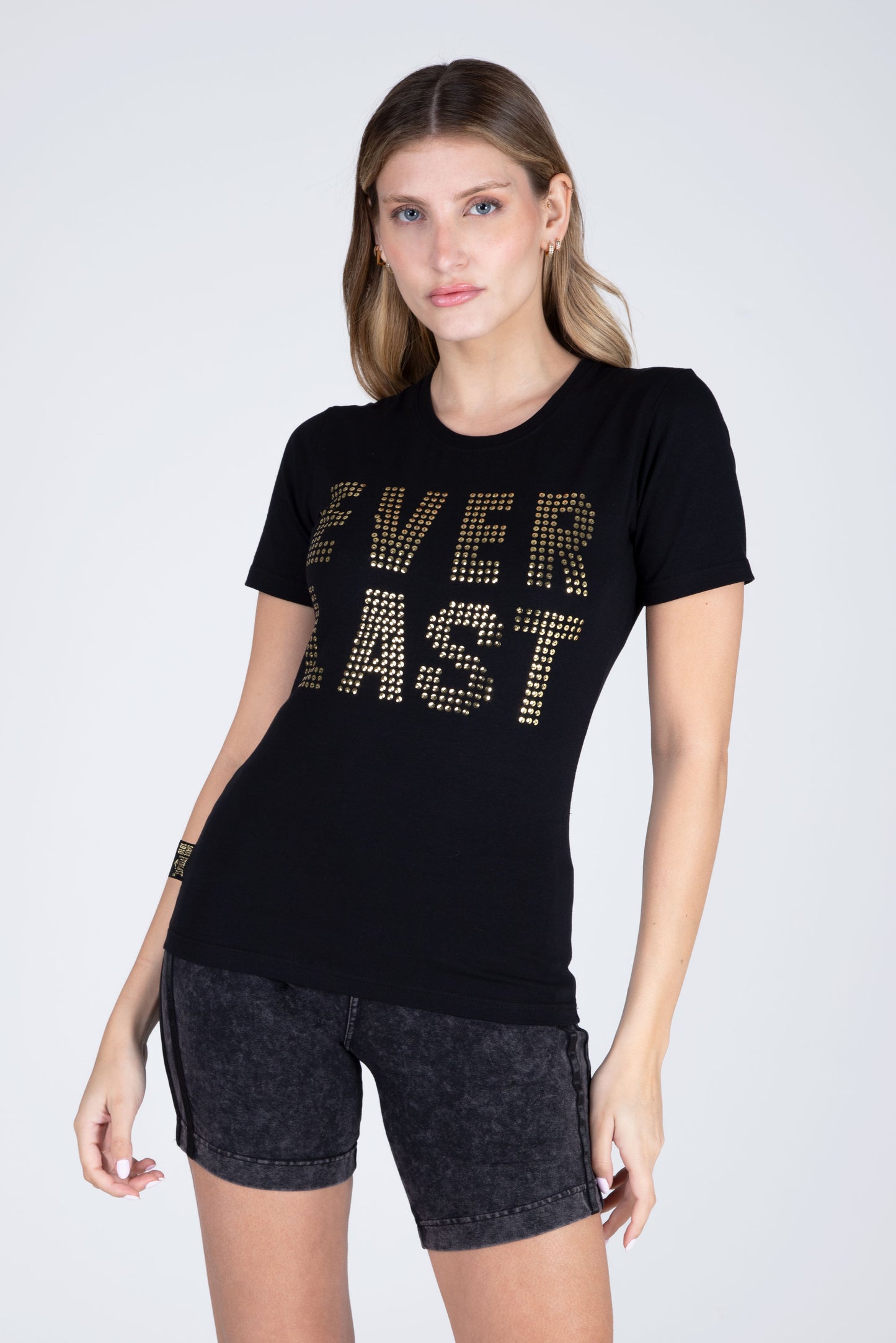 POLERA MC GRACE BAY NEGRA EVERLAST