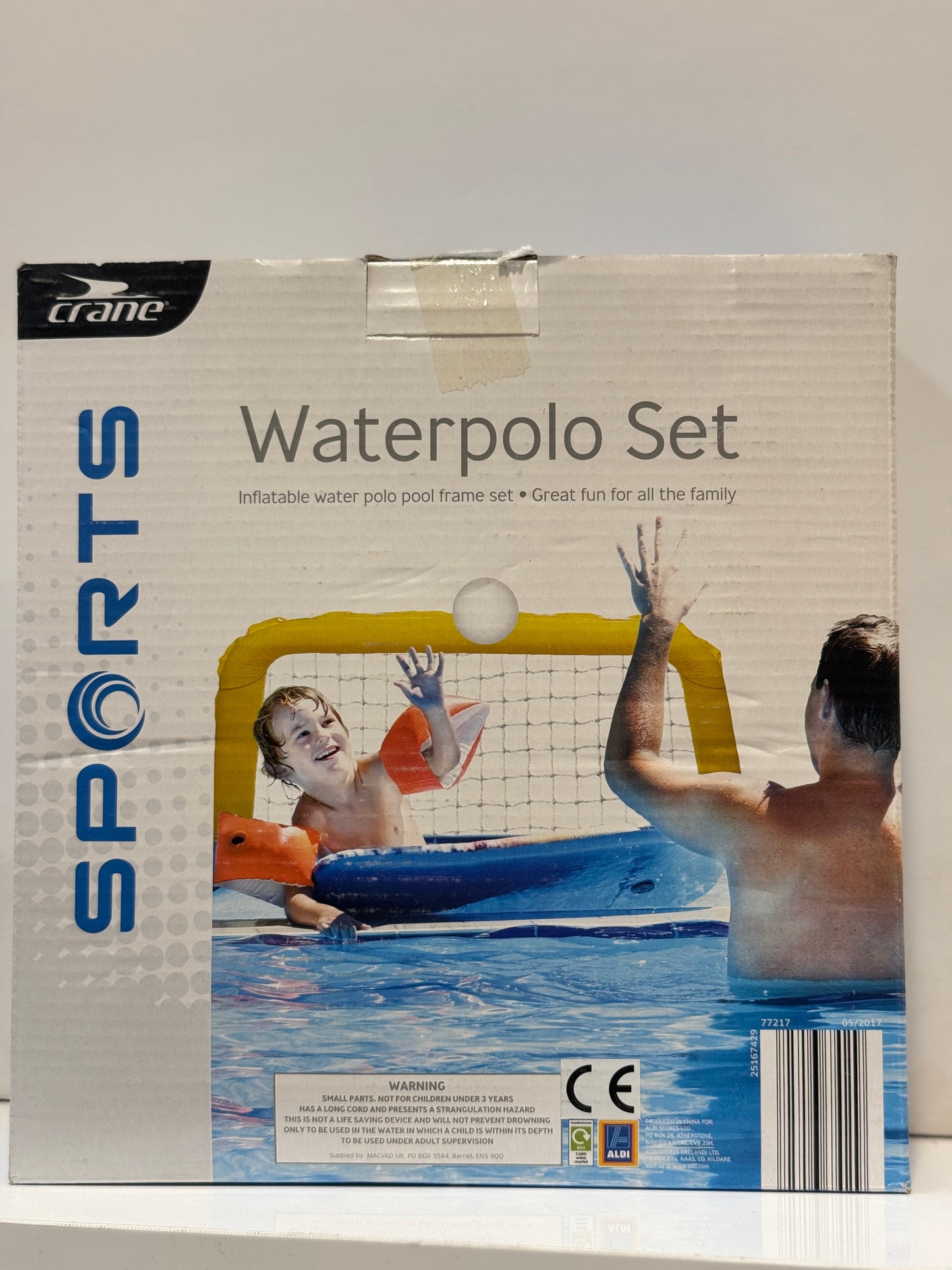 SET WATERPOLO INFLABLE PARA PISCINA