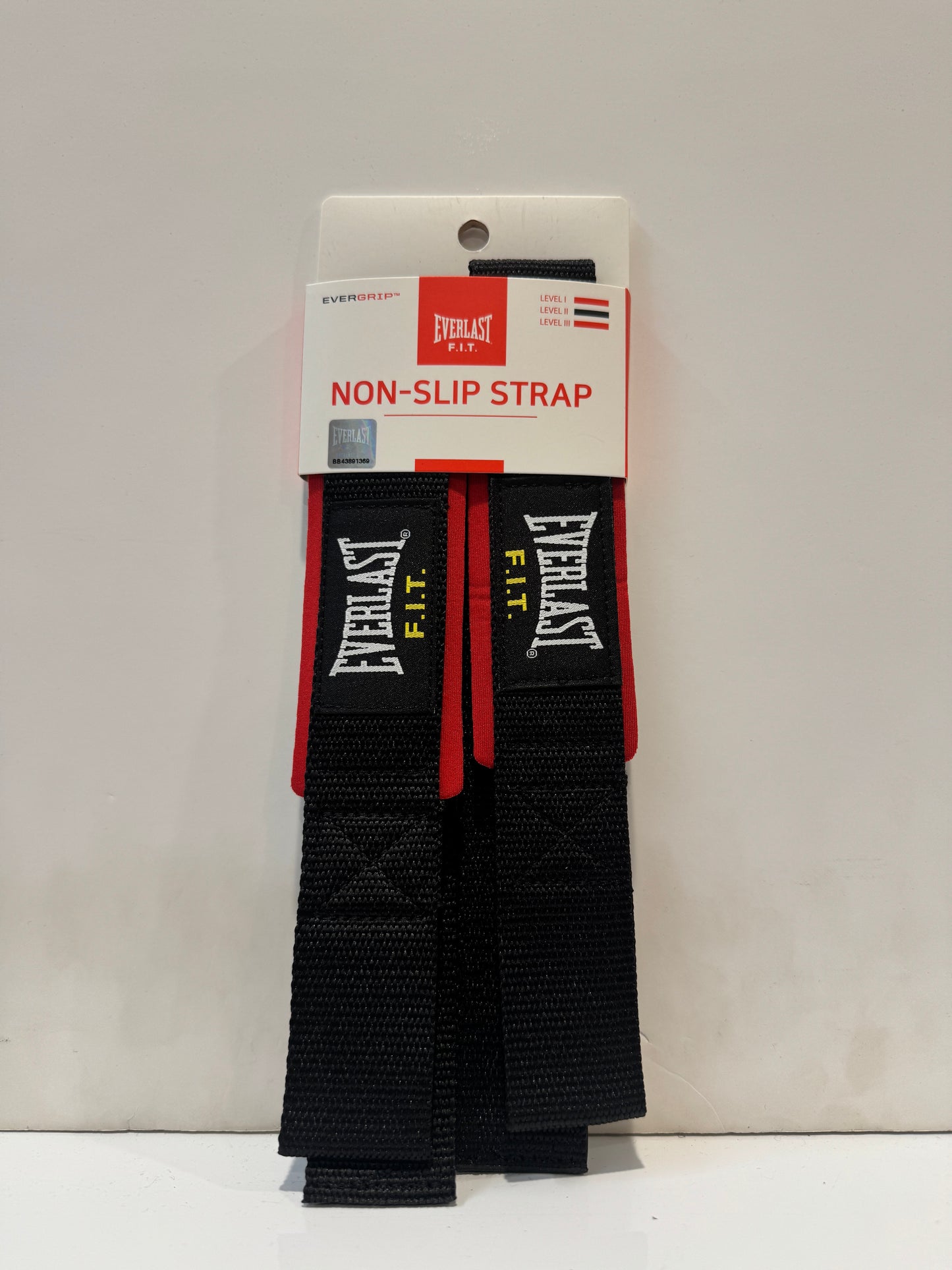 STRAPS NEGRO CON ROJO EVERLAST