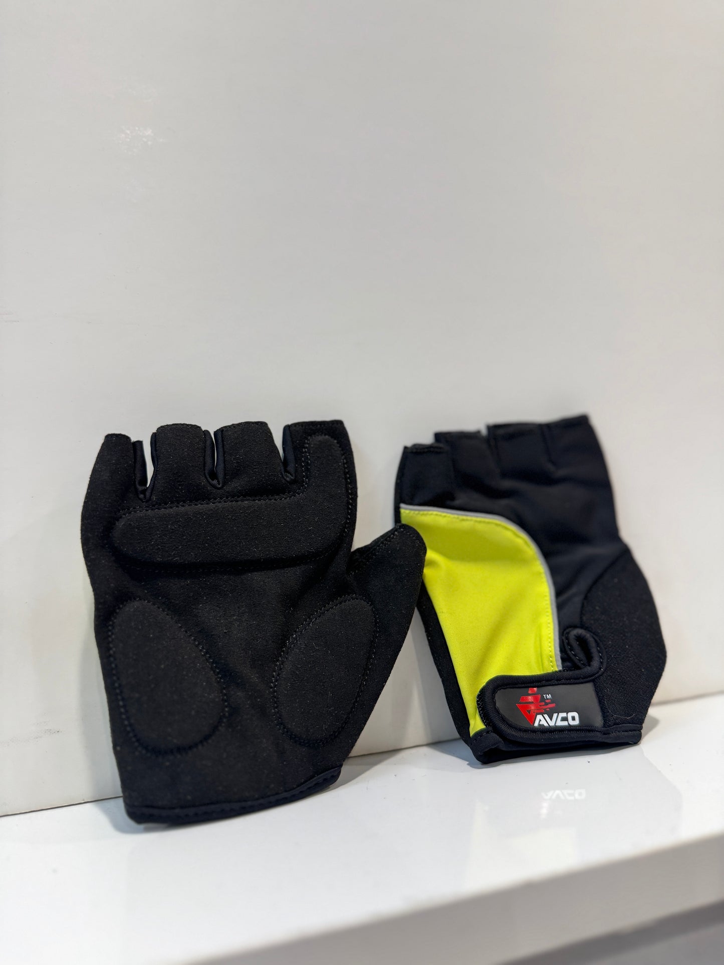 GUANTES PARA BICICLETA AMARILLO FLÚOR