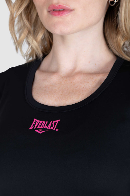 POLERA MC NEGRA PROGRESS EVERLAST
