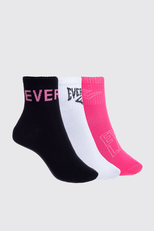 CALCETINES TRIPACK ANKLE GHOST EVERLAST