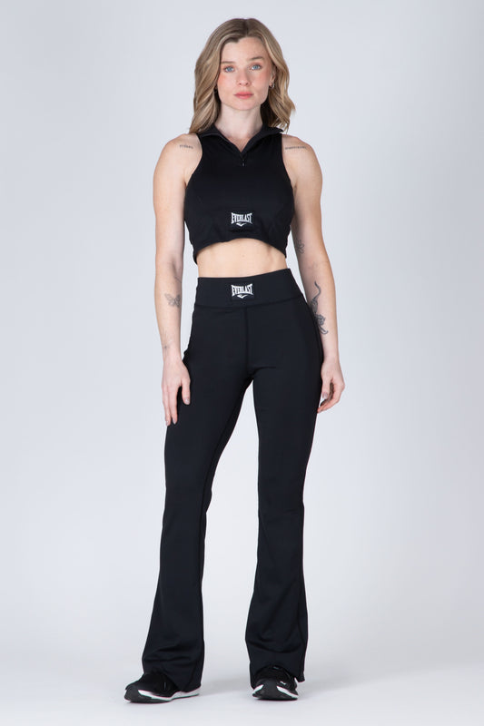PANTALON FLARE LINE NEGRO EVERLAST