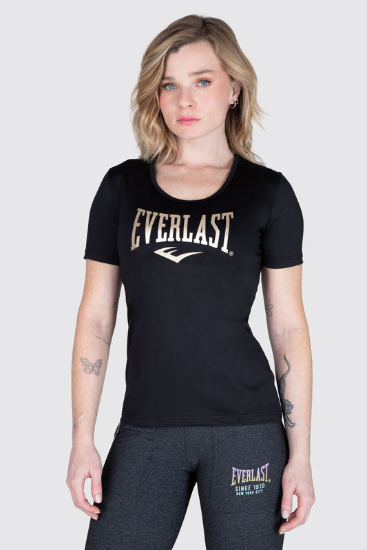 POLERA MC NEGRA NEPTUNO EVERLAST