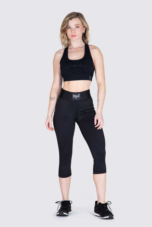 LEGGING MID INTERNACIONAL NEGRA EVERLAST