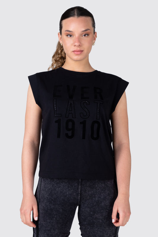 POLERA SM GLOVES NEGRA EVERLAST