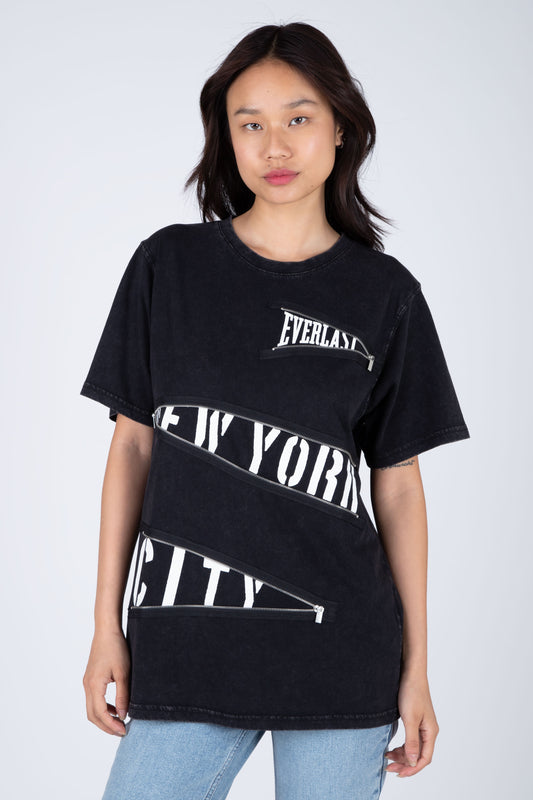 POLERA MC TRIPOLI DARK GREY EVERLAST