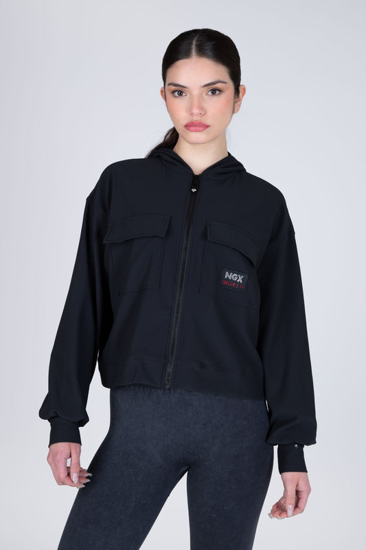 CHAQUETA MECHANIC NEGRA NGX
