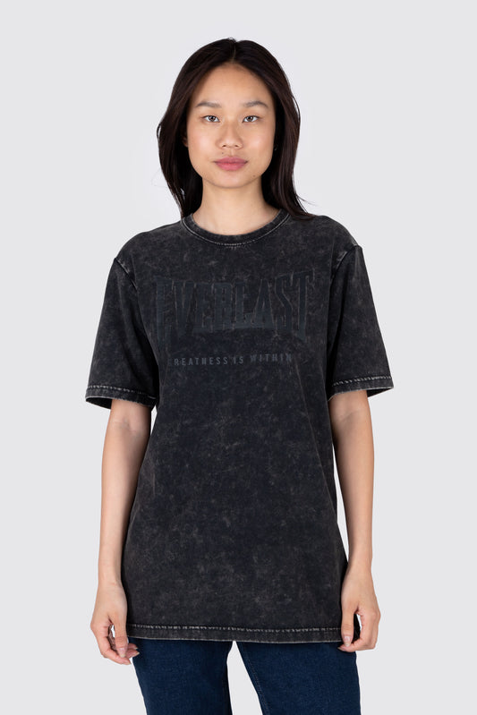 POLERA MC BURNING NEGRA EVERLAST