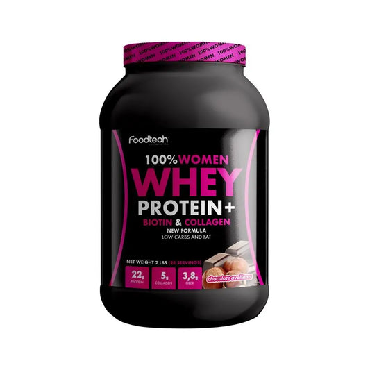 WOMEN WHEY PROTEIN CHOCOLATE AVELLANA 2 LB