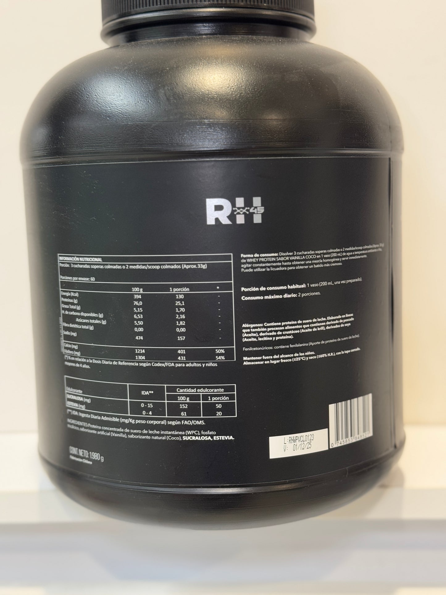 PROTEÍNA WHEY PROTEIN VAINILLA COCO 4.4LB