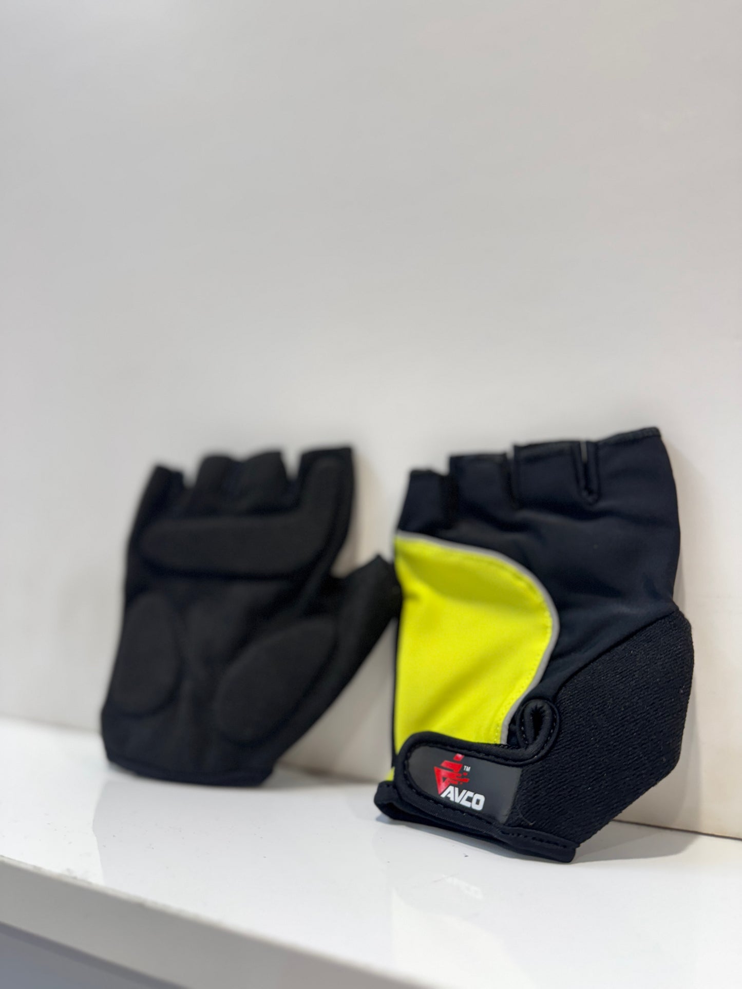 GUANTES PARA BICICLETA AMARILLO FLÚOR