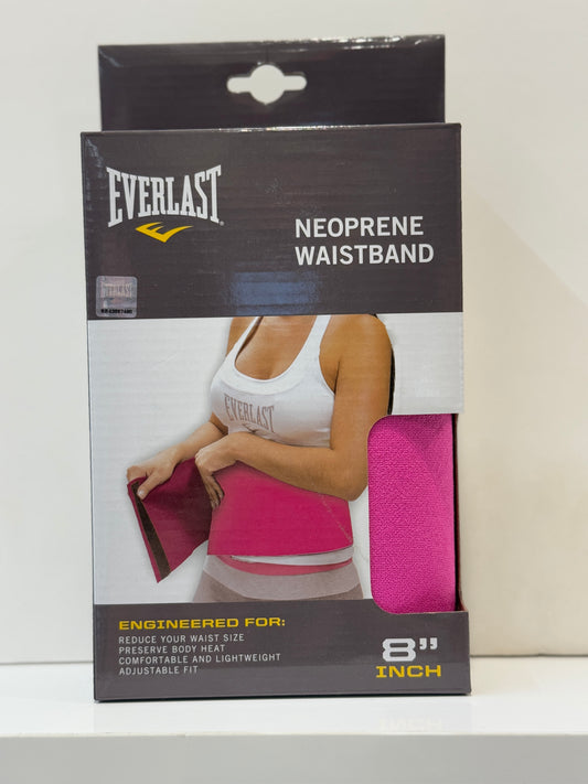 FAJA NEOPRENO PARA MUJER ROSADA 20.32 CM