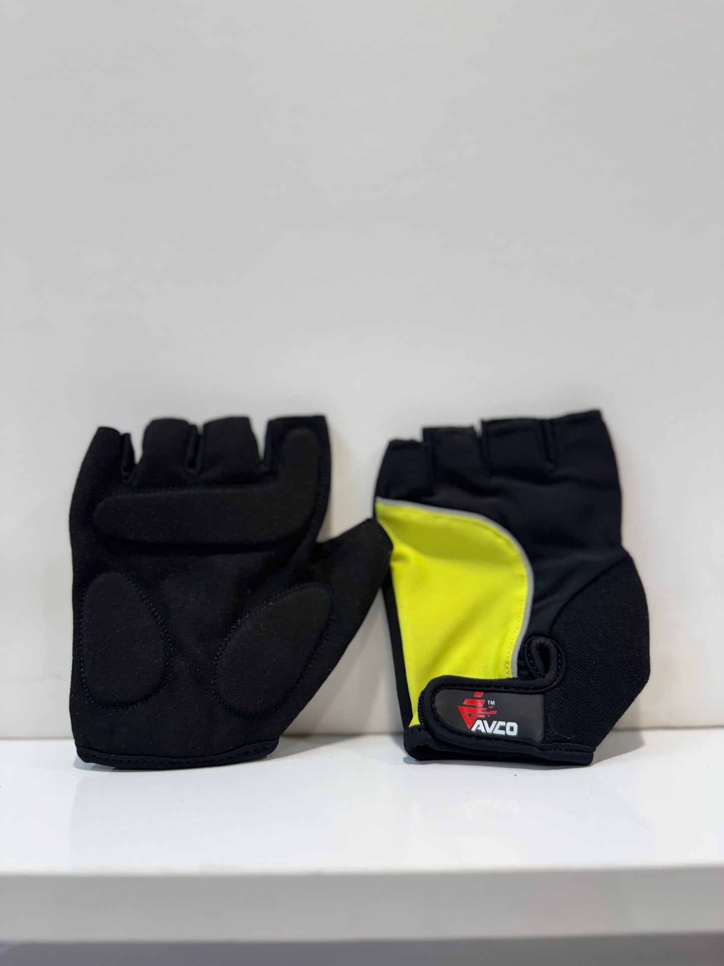 GUANTES PARA BICICLETA AMARILLO FLÚOR