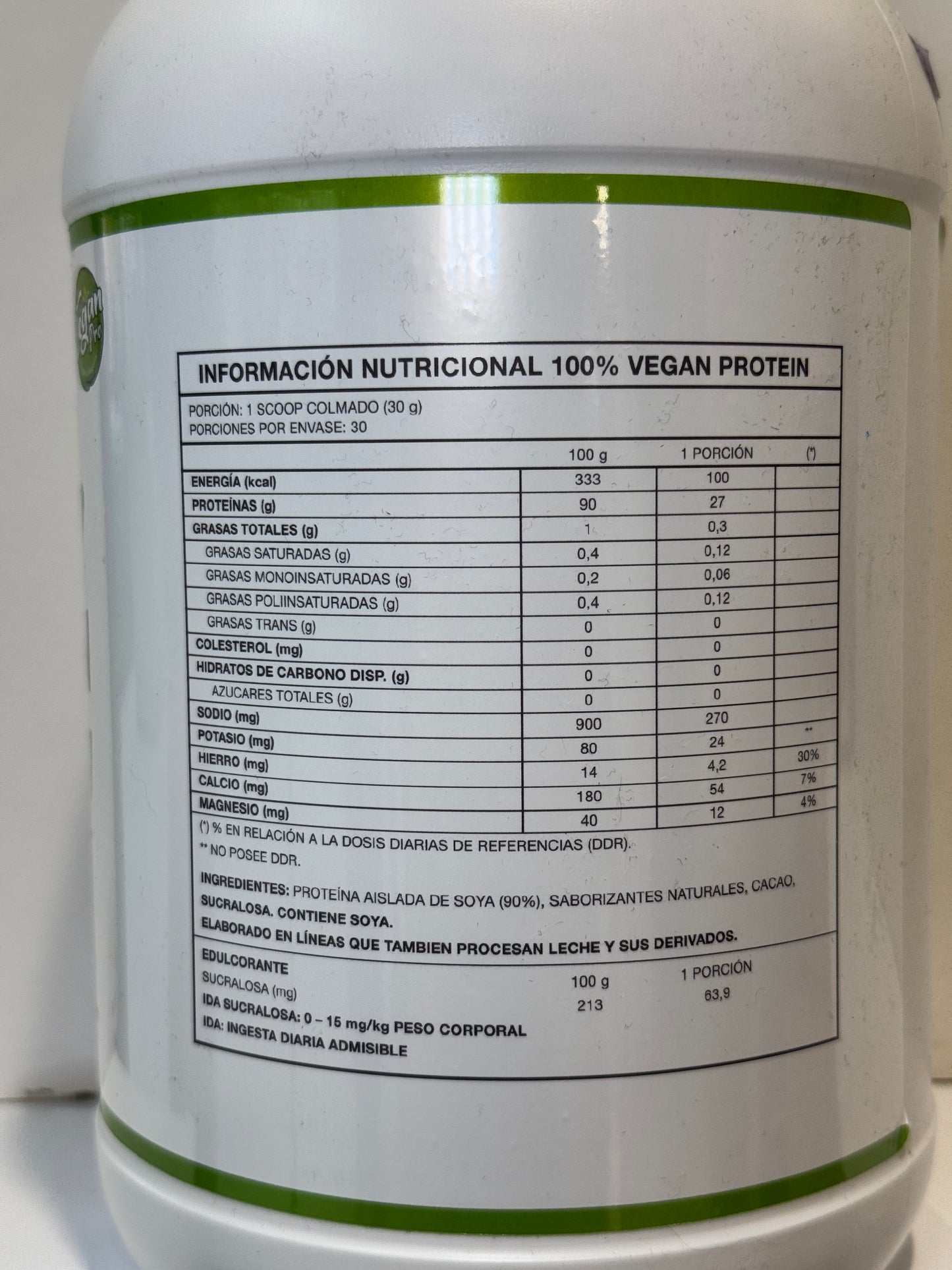 VEGAN PROTEIN CHOCOLATE MENTA