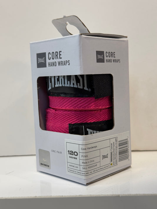 VENDAS PARA MANOS PARA BOXEO ROSADAS CORE