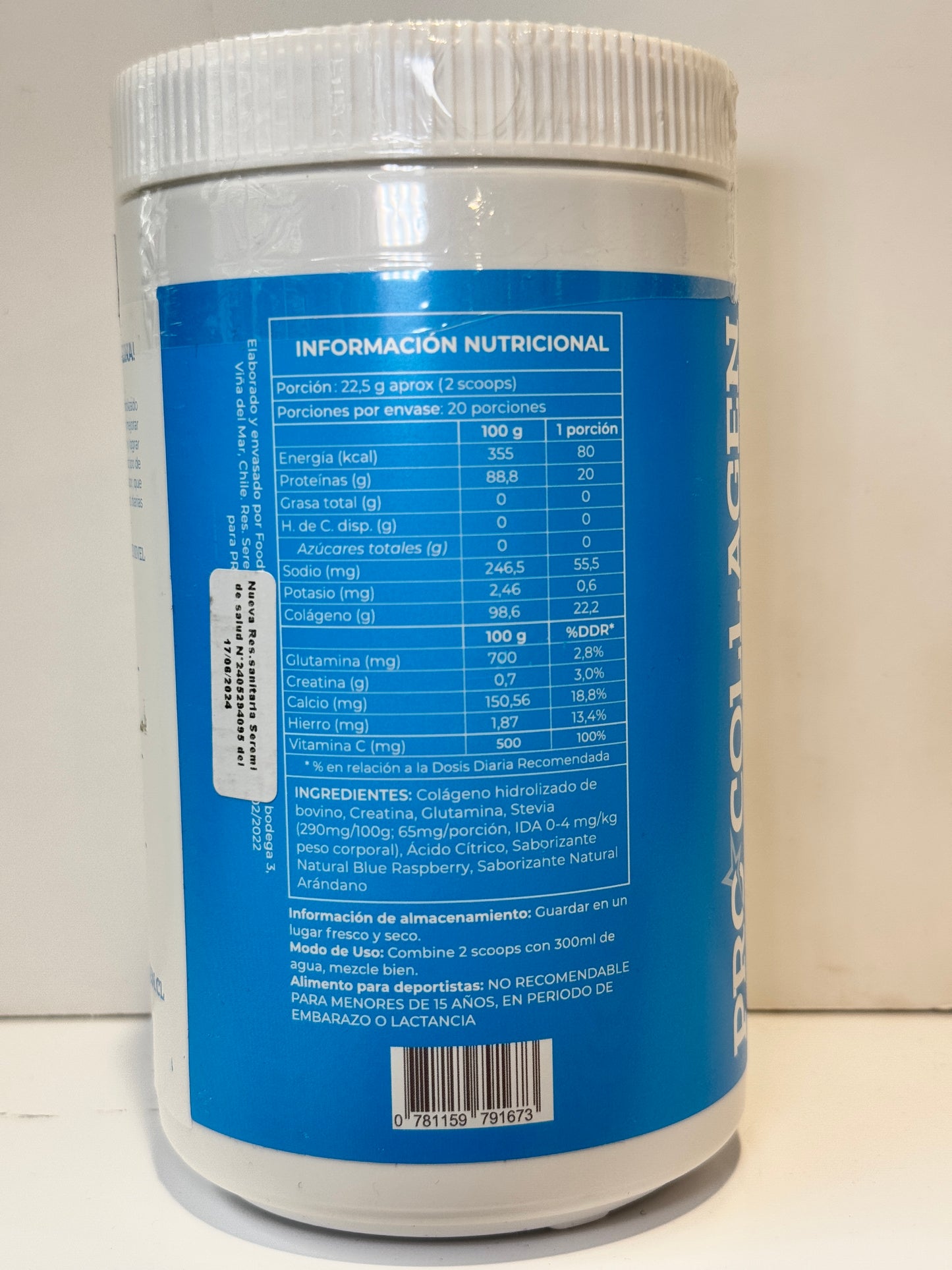 PROTEIN COLLAGEN MORA ARÁNDANO