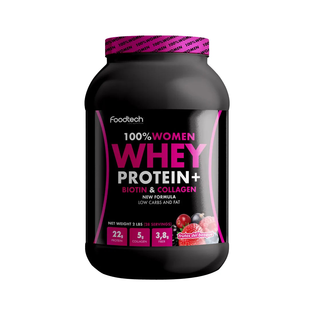 WOMEN WHEY PROTEIN FRUTOS DEL BOSQUE 2 LB